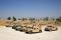 military vehicles