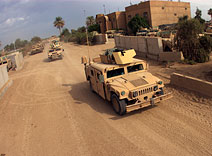 Mobile force unit protecting neighborhood